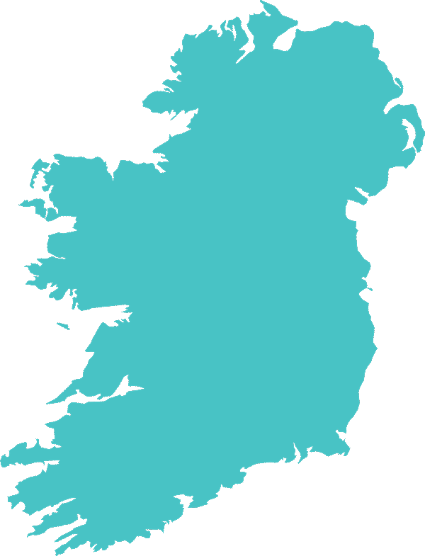 Map Ireland locations